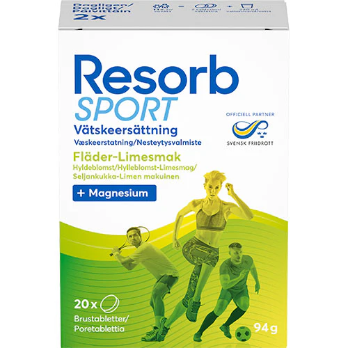 Resorb Sport | Hyldeblomst-Limesmag