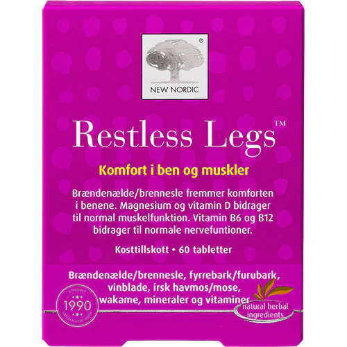 New Nordic Restless Legs | 60 tabletter