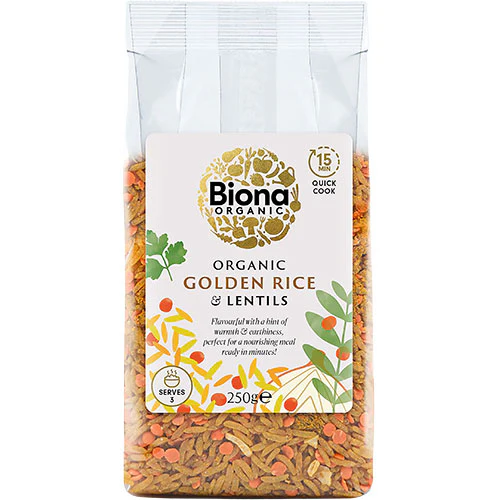 Biona Organic Ris/linse Blanding M. Karry Økologisk | 250 g