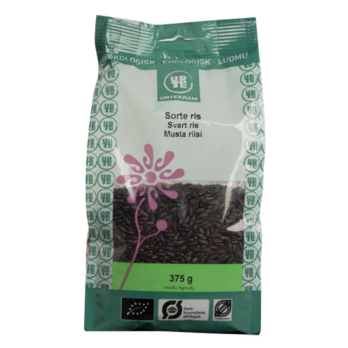 Urtekram Ris Sorte Økologisk | 375 g