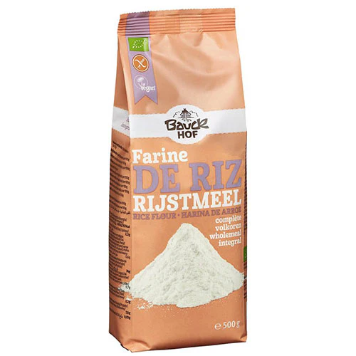 Bauckhof Rismel Fuldkorn Glutenfri Økologisk | 500 g