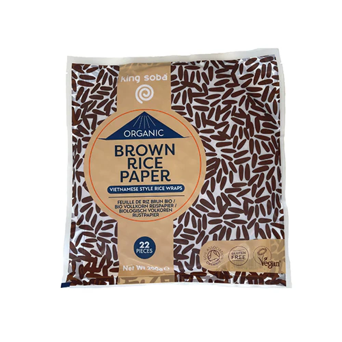 King Soba Rispapir Fuldkorn Økologisk | 200 g