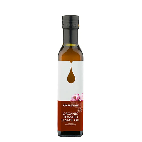 Clearspring Sesam Olie (Ristet) | 250 ml