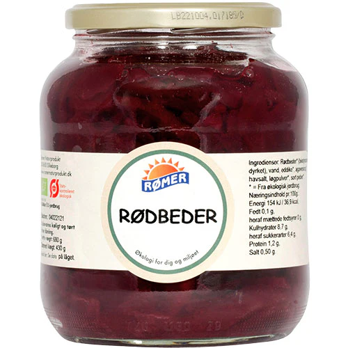 Rømer Rødbeder I Glas Demeter Økologisk | 680 g