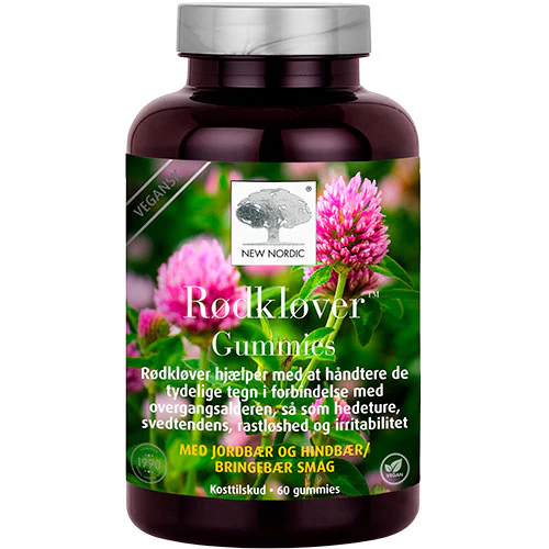 New Nordic Rødkløver Gummies | 60 Tabletter