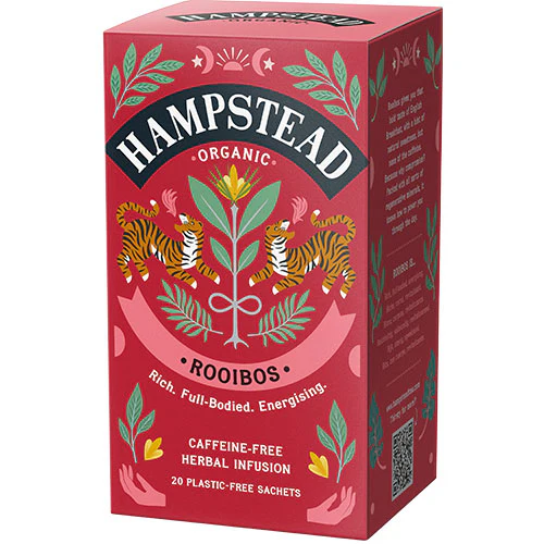 Hampstead Tea Rooibos Te Økologisk | 20 breve