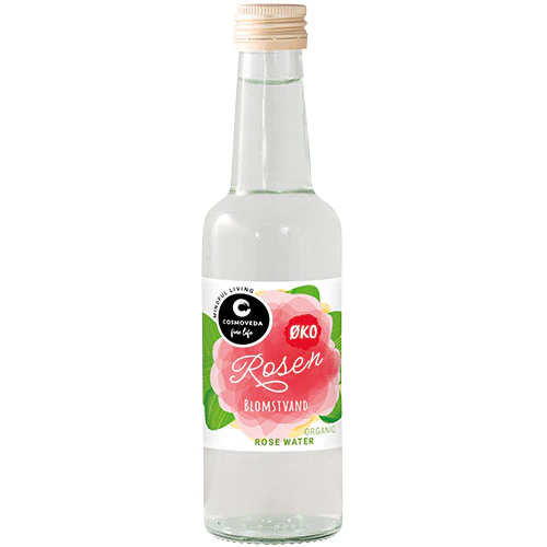 Cosmoveda Rosenblomstvand Økologisk | 250 ml