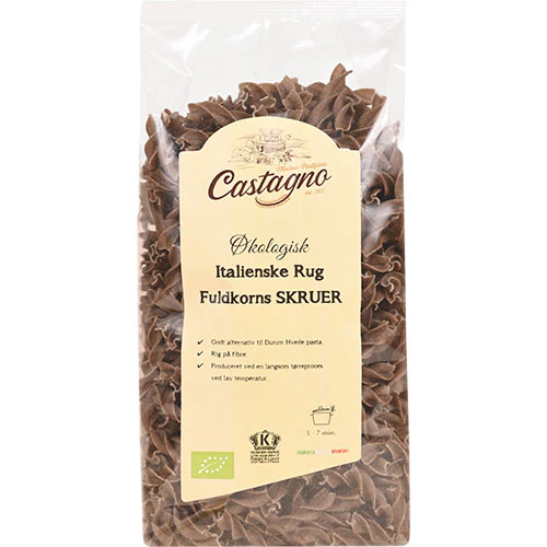 Castagno Rug Skruer Fuldkorn Økologisk | 500 g