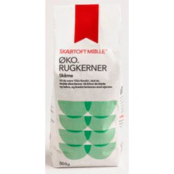 Skærtoft mølle Rugkerner Skårne Økologisk | 500 g