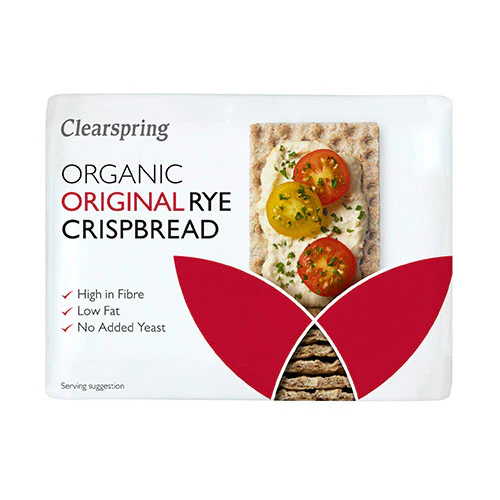 Clearspring Rugknækbrød Økologisk | 200 g