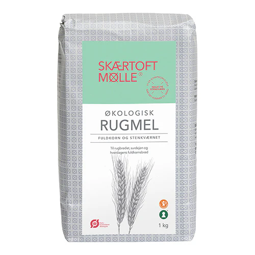 Skærtoft mølle Rugmel Fuldkorn Økologisk | 1 kg