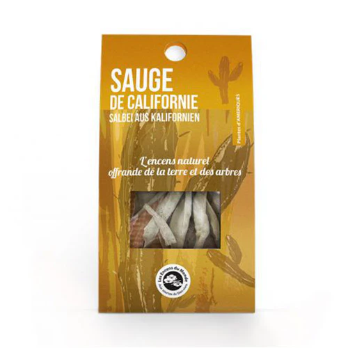 Aromandise Salvie Blade Røgelse Hvide Fra Californien