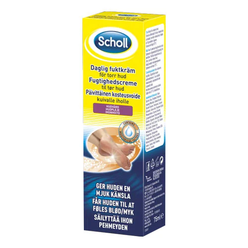 Scholl Fugtighedscreme Til Tør Hud På Fødderne | 75 ml