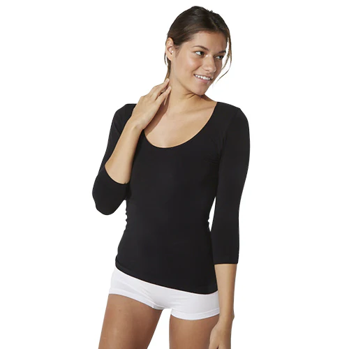 Boody Scoop 3/4 Sleeve Top Sort | Str. M