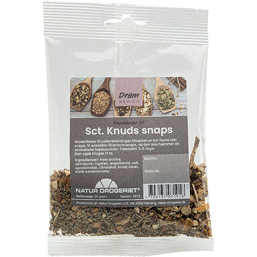 Natur-Drogeriet Sct. Knuds Snaps Krydderiblanding | 20 g
