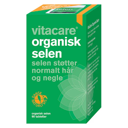 VitaCare Organisk Selen | 90 tabletter