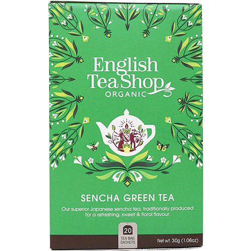 English Tea Shop Sencha Green Tea Økologisk | 20 breve