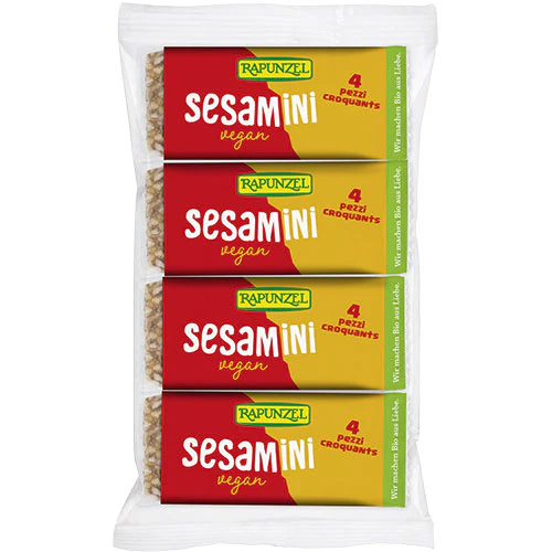Rapunzel Sesambar M. Choko Multipack Økologisk | 4x27gr