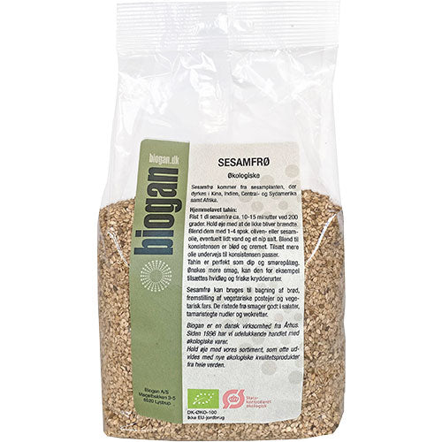 Biogan Økologiske Sesamfrø | 1 kg