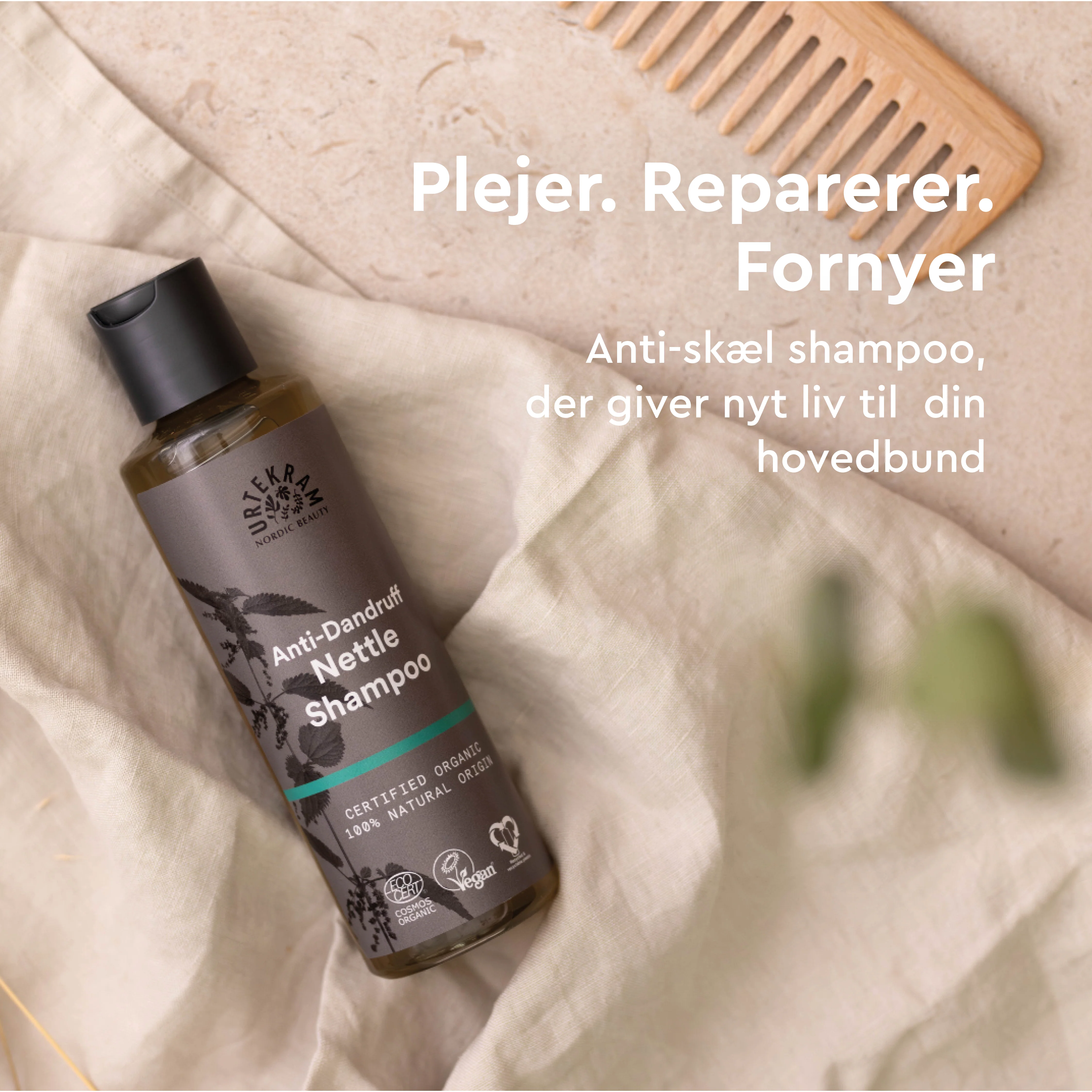 Urtekram Brændenælde Shampoo Mod Skæl | 250 ml - Image 2