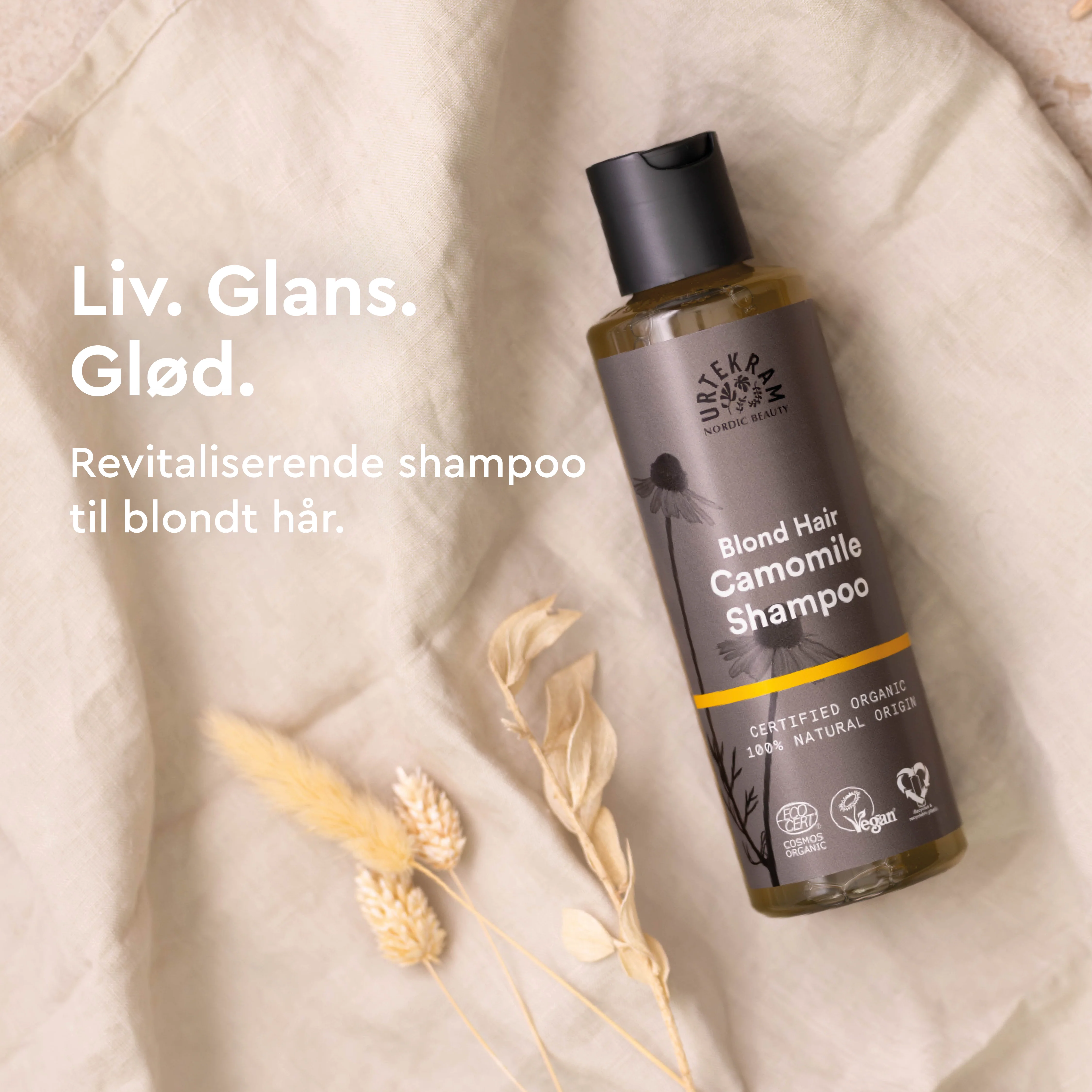 Urtekram Shampoo T. Blond Hår Kamille | 250 ml - Image 2
