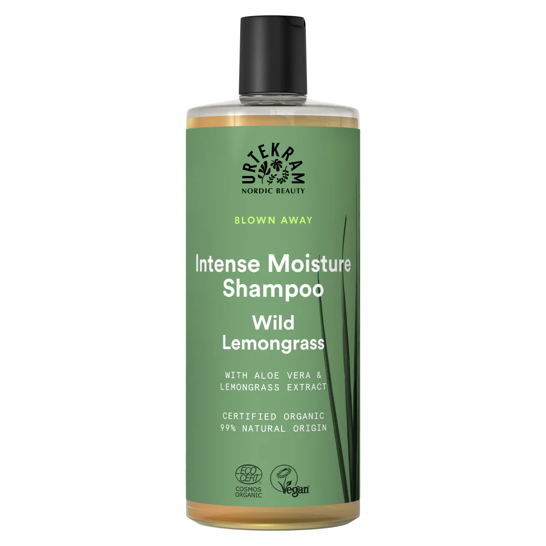 Urtekram Shampoo Wild Lemongrass T. Normalt Hår | 500 ml