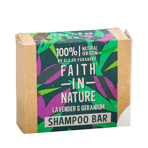 Faith in Nature Shampoo Bar | Lavendel & Geranium - Image 3