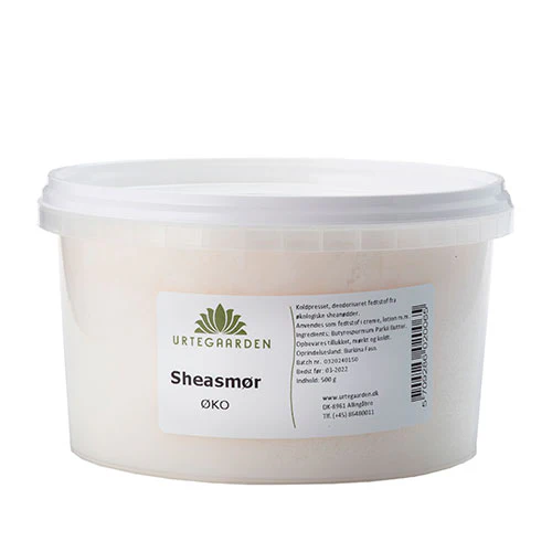 Urtegaarden Sheasmør Økologisk | 500 g