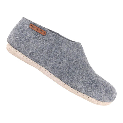 SHUS Hjemmesko m. Læder Sål Denim | 36