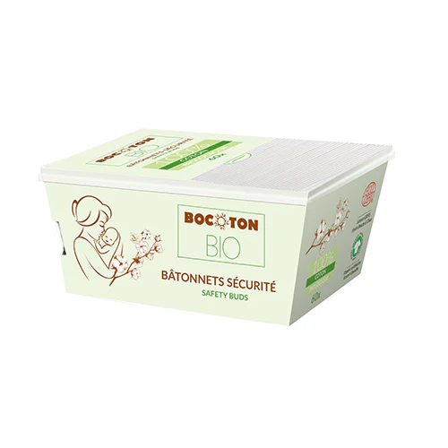 Bocoton Bio Sikkerhedsvatpinde Af Øko. Bomuld T. Baby/barn