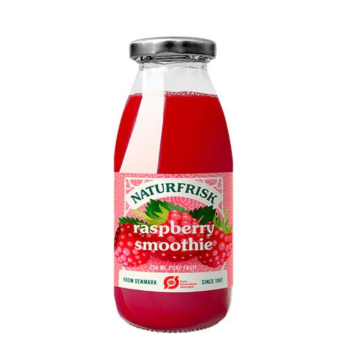 NaturFresh Smoothies Hindbær Økologisk | 250 ml
