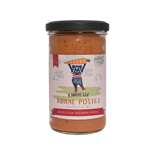 Rømer Smørepålæg Bjørneguf Børne Postej Økologisk | 250 g