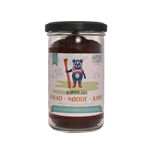 Rømer Smørepålæg Bjørneguf Kakao, Kanel & Nødder Økologisk | 270 g