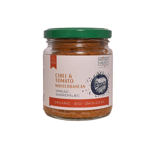 Rømer Smørepålæg Chili & Tomato Miditerranean Økologisk | 200 g