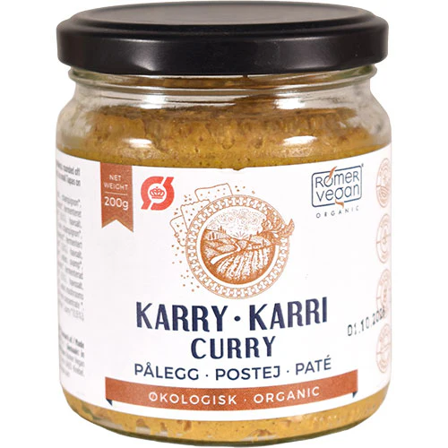 Rømer Smørepålæg Karry Økologisk | 200 g