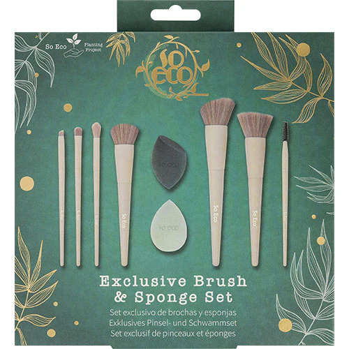 So Eco Exclusive Brush & Sponge Set