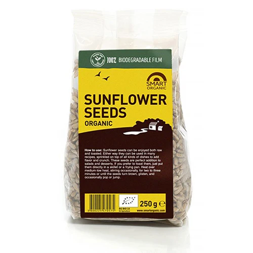 Smart Organic Smart Organic Solsikkefrø Økologisk | 250 g