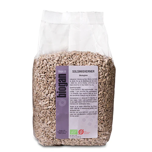 Biogan Økologiske Solsikkekerner | 1 kg
