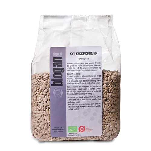 Biogan Økologiske Solsikkekerner | 500 g
