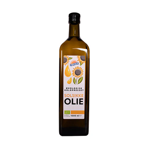 Rømer Solsikkeolie Koldpresset Økologisk | 1 liter