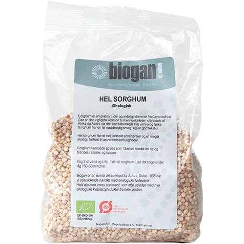 Biogan Økologisk Hel Sorghum | 500 g
