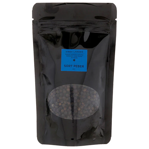 Mill & Mortar Sort Peber Hel Refill Økologisk | 100 g