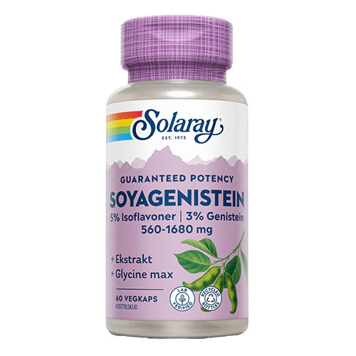 Solaray Soyagenistein | 60 kapsler