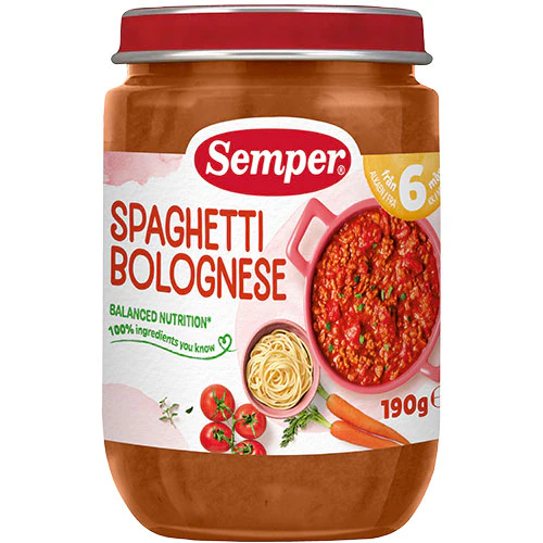 Semper Spaghetti Bolognese Fra 6 Mdr. | 190 g