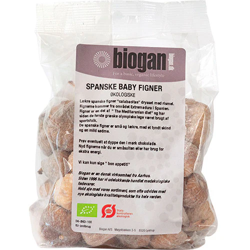 Biogan Spanske baby figner Økologisk | 400 g