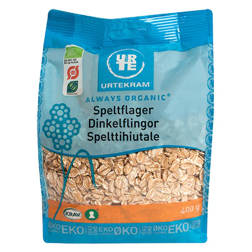 Urtekram Spelt Flager Økologisk | 400 g