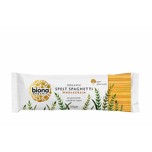 Biona Organic Spelt Spaghetti Fuldkorn Økologisk | 500 g