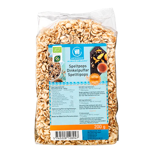 Urtekram Spelt Pops Økologisk | 200 g