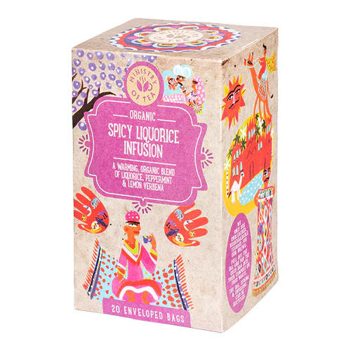 Ministry Of Tea Spicy Liquorice Te Økologisk | 20 breve