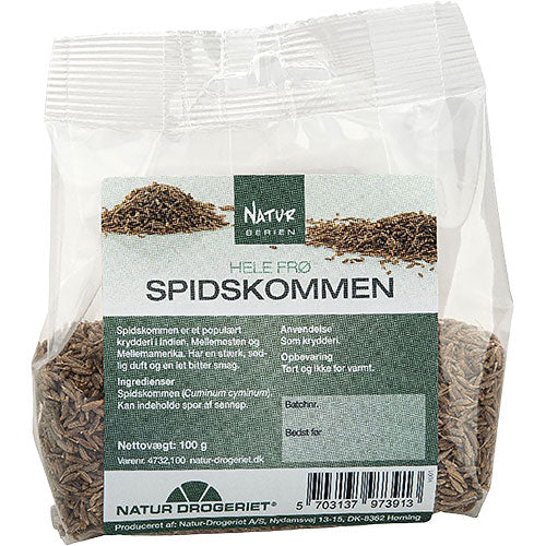 Natur-Drogeriet Spidskommen Hele Frø | 100 g
